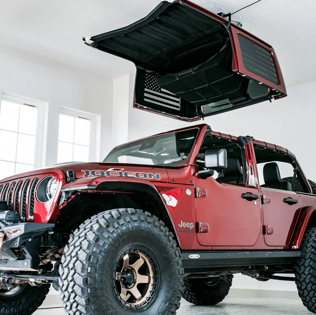 Hard Top Lifter - Wrangler – Garage Smart