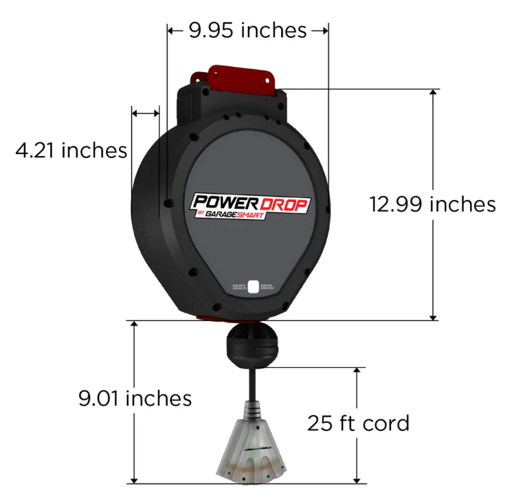 Power Drop Net Power Drop - Smart Retractable Extension Cord – Garage Smart